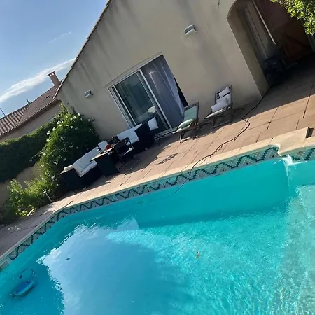 Mediterraneenne Piscine Calme Sans Vis A Vis * Boujan-sur-Libron